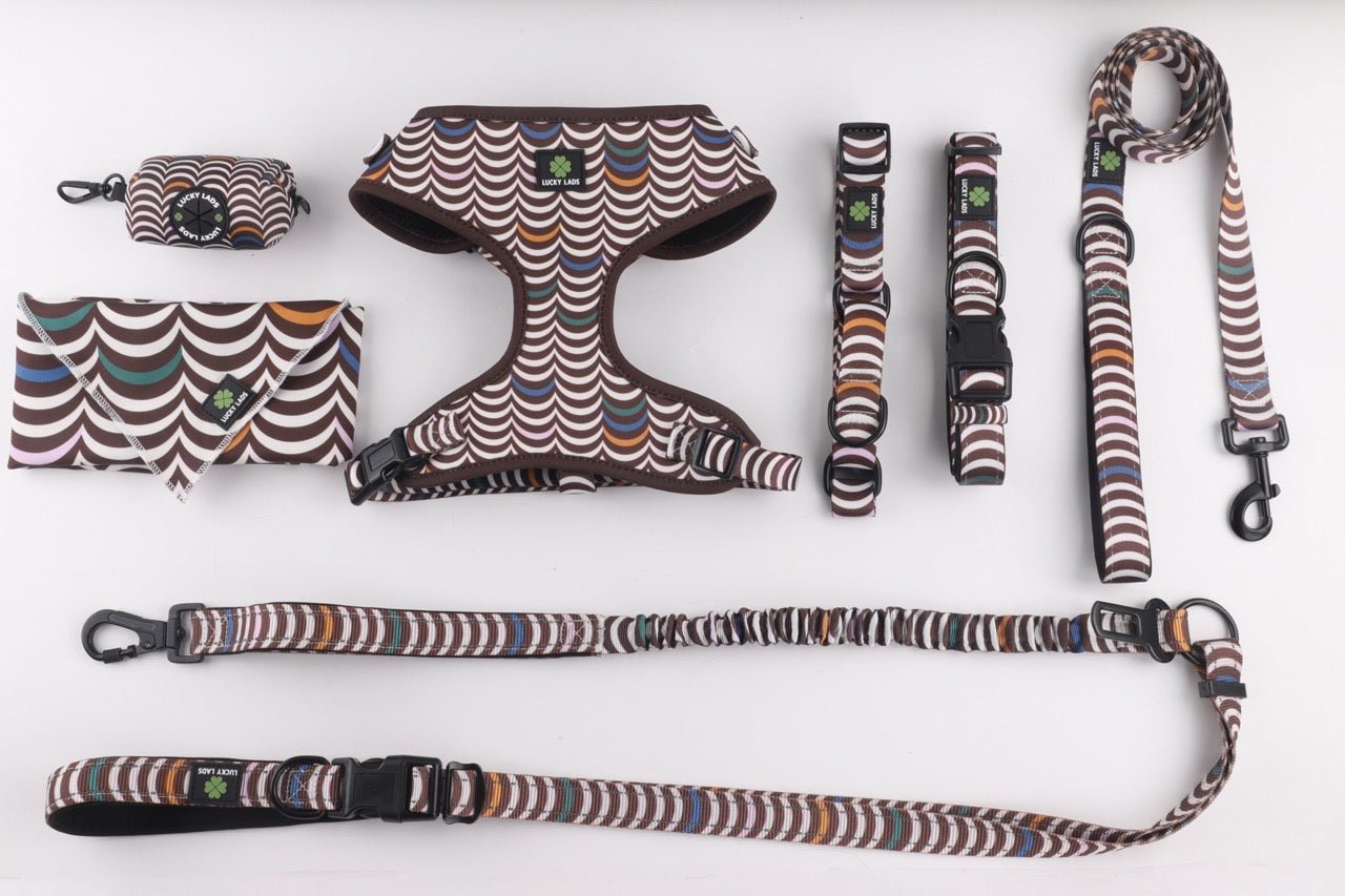 Adjustable Comfort Collar - Modern Ripple