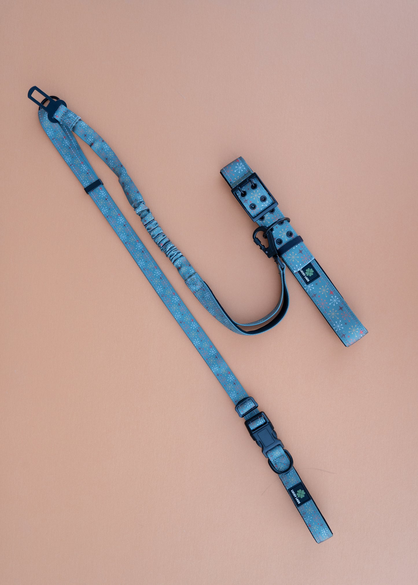 Deluxe Adjustable No Pull Leash: Atomic Starburst