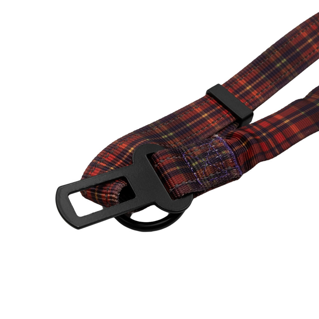 Deluxe Adjustable No Pull Leash: Straight Outta Ireland Tartan