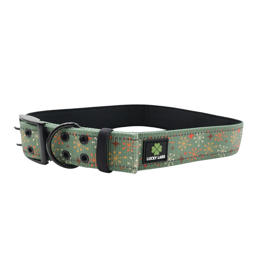 Adjustable Heavy Duty Big Fluff XXL Collar - Atomic Starburst