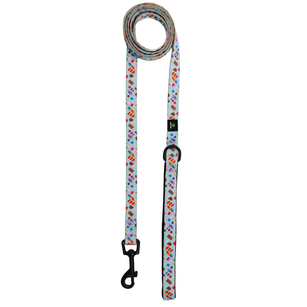 Comfort No Tangle Leash: Ice Cream Dream- 75 Licks