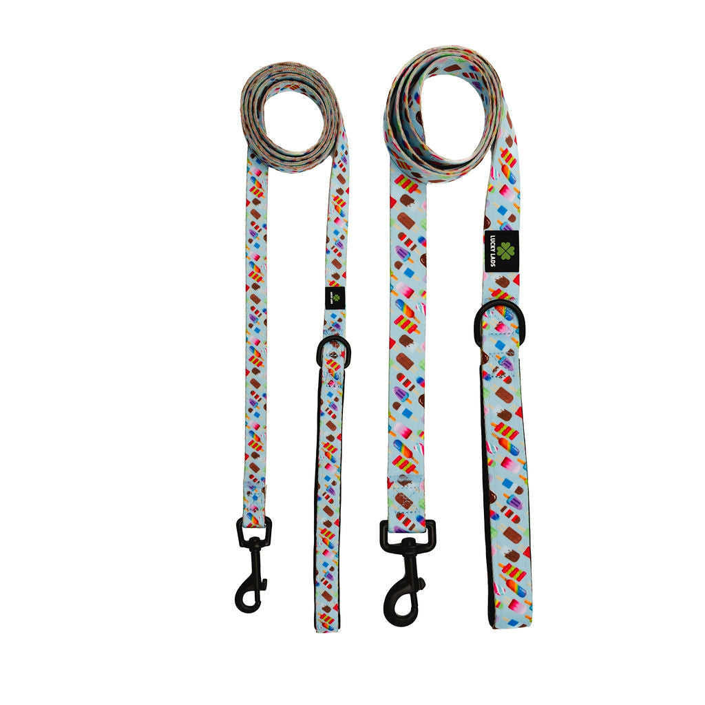 Comfort No Tangle Leash: Ice Cream Dream- 75 Licks