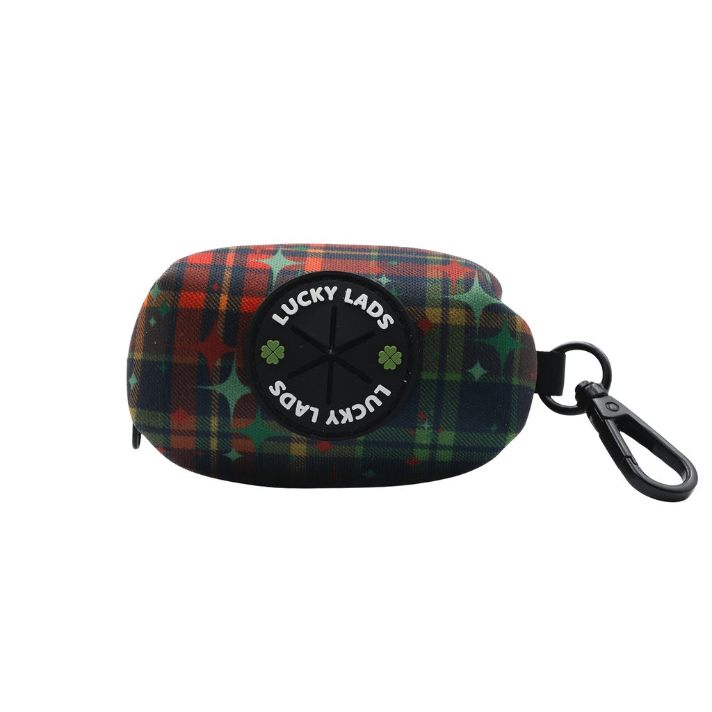 Waste Bag Holder- Mid Mod Perfect Plaid