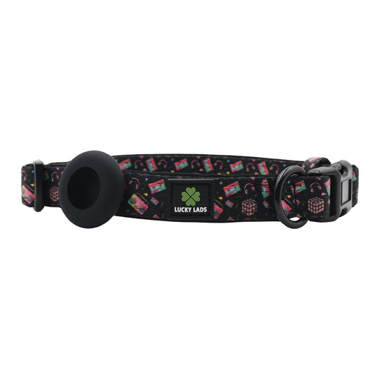 Adjustable Comfort Collar with attached Air Tag Holder - Pump Up The Volume