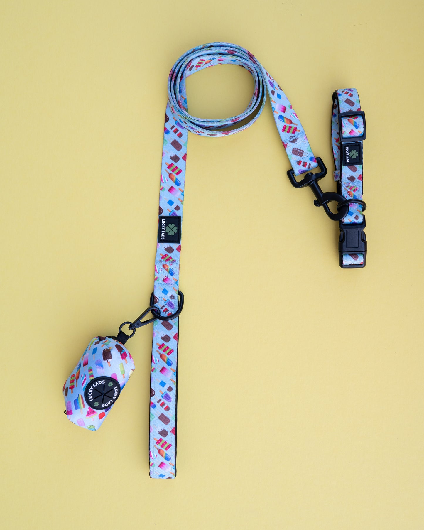 Comfort No Tangle Leash: Ice Cream Dream- 75 Licks
