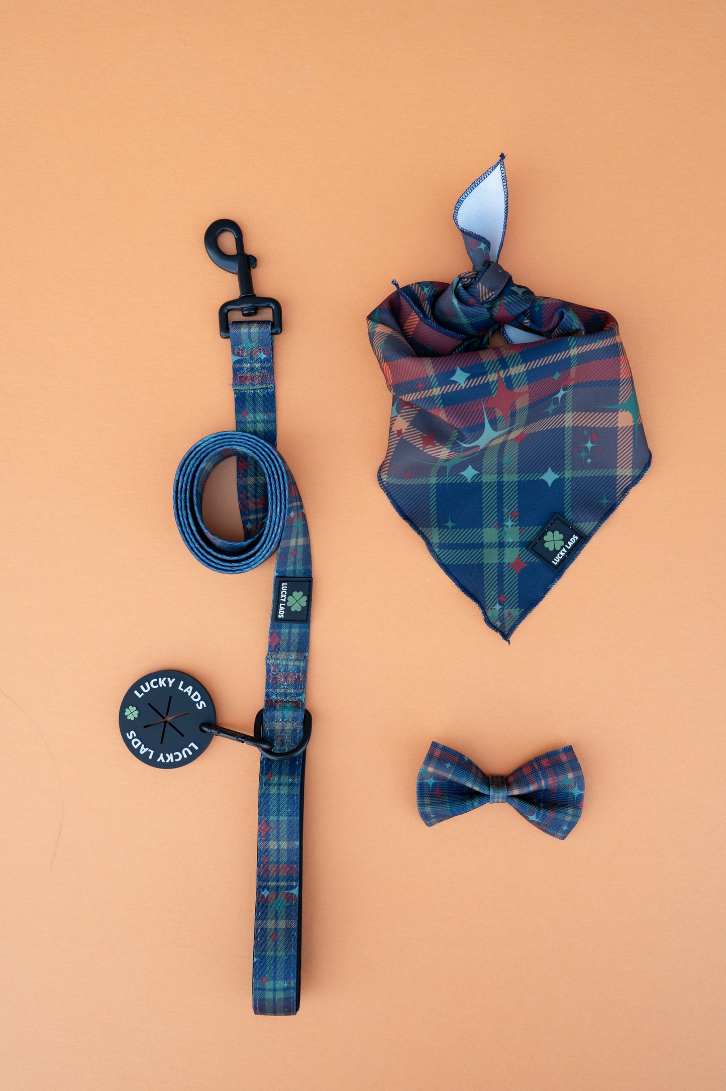 Comfort No Tangle Leash- Mid Mod Perfect Plaid