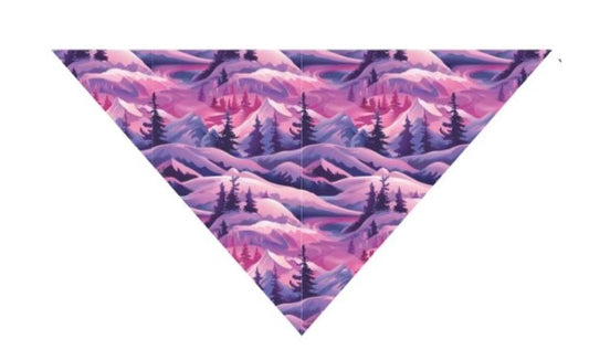 Bandana- Snowy Mountain Sunset