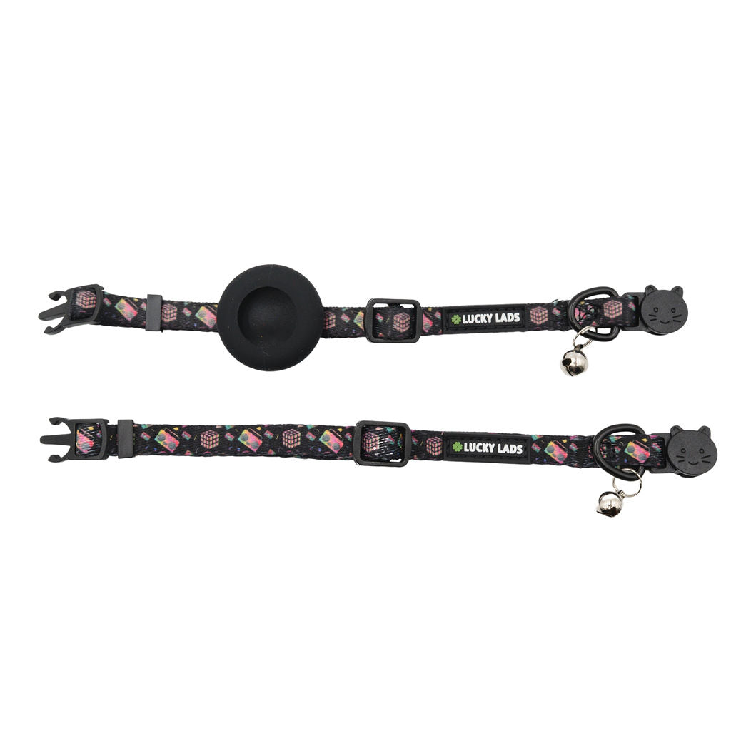 Kitty Kat Collar with attached Air Tag Holder- Pump Up The Volume