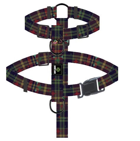 Strap Harness- Mid Mod Perfect Plaid